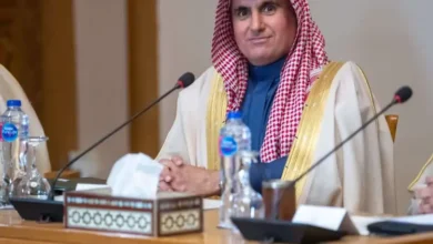 مندوب المملكة الدائم لدى الجامعة العربية يستقبل نظيره الموريتاني