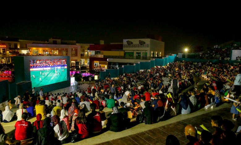 كايرو فستيفال سيتي مول يختتم فعاليات مشاهدة مباريات كأس الأمم الإفريقية في CFC Mall Fan Zone