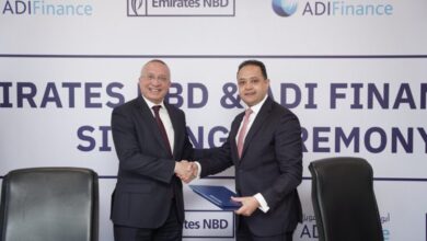بنك الإمارات دبي الوطني-مصر يوقع عقد تمويل بقيمة 400 مليون جنيه مع شركة أبو ظبي الإسلامي للتمويل