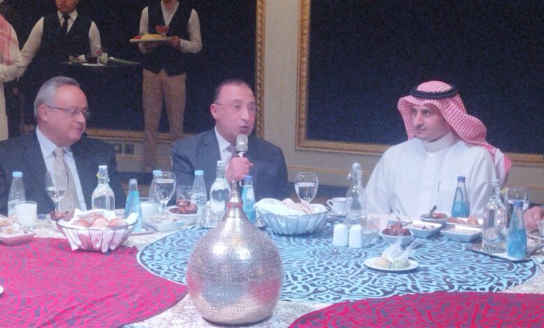 القنصلية السعودية بالإسكندرية تقيم حفل إفطار بحضور المحافظ
