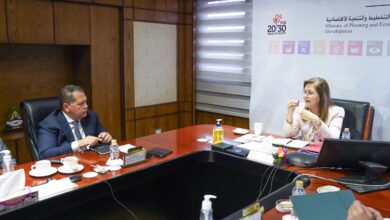 وزيرة التخطيط تناقش مع رئيس مدينة طربول الصناعية أهم الانجازات خلال 2023