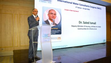 نائب وزير الإسكان يفتتح النسخة الثالثة للمؤتمر الدولي لاستشاري المياه