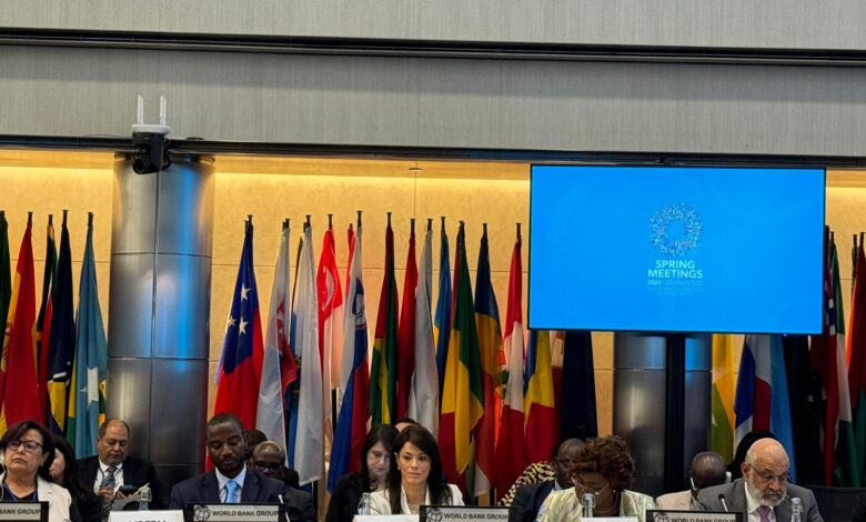 وزيرة التعاون تُحدد مطالب دول قارة أفريقيا من مجموعة البنك الدولي