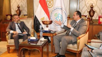 رئيس هيئة الرعاية الصحية يبحث تعزيز التعاون مع ممثل «يونيسف» في مصر