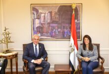 «المشاط» تبحث مع سفير أذربيجان استعدادات انعقاد الدورة من اللجنة المشتركة بالقاهرة
