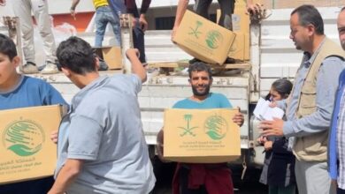 مركز الملك سلمان للإغاثة يوزع 6500 سلة غذائية بقطاع غزة